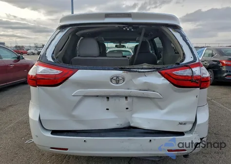 2015 Toyota Sienna Xle from USA, damaged, VIN 5TDYK3DC1FS573112